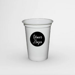 Gelas Plastik Putih 12 OZ